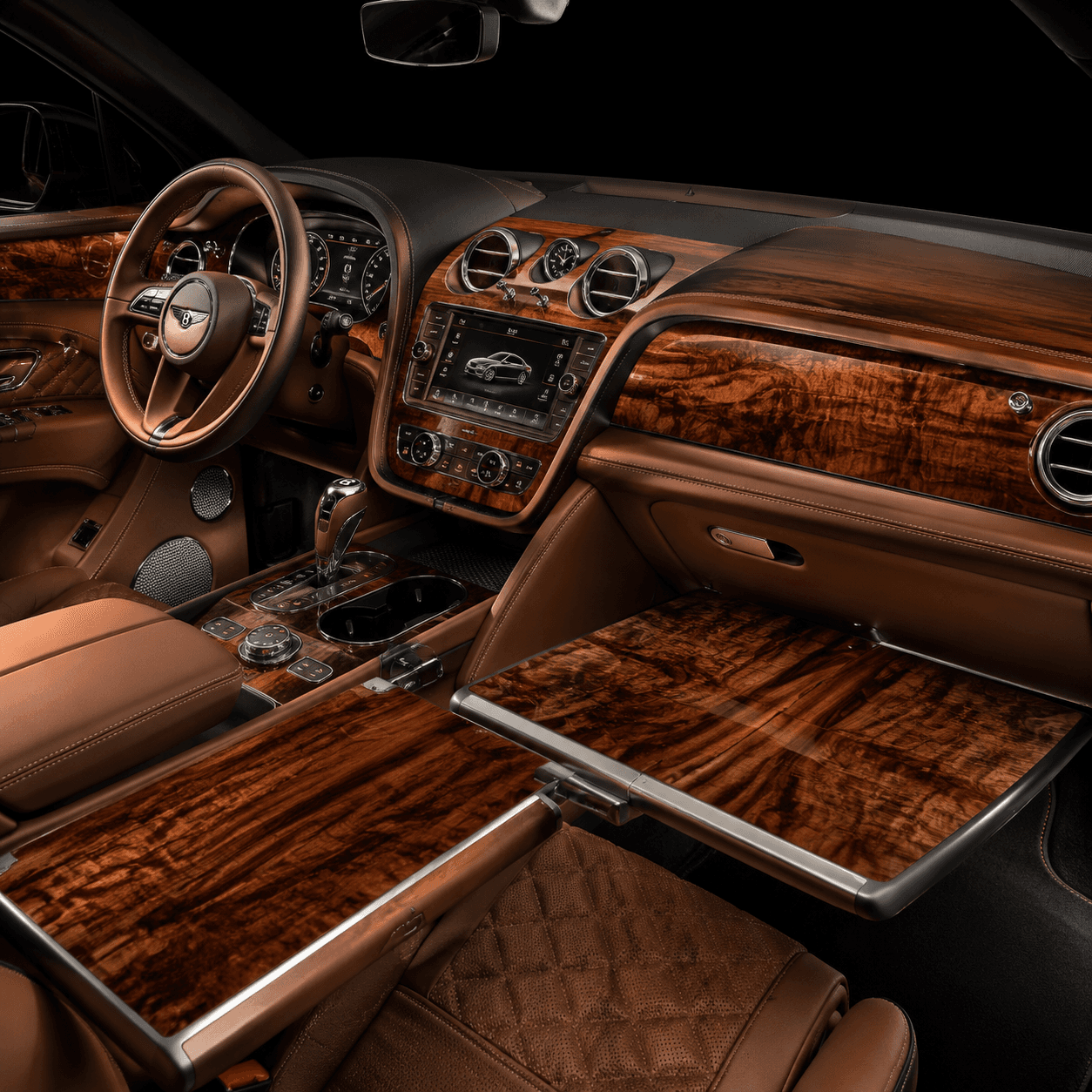 Bentley Bentayga Koa Veneer Cabin Set
